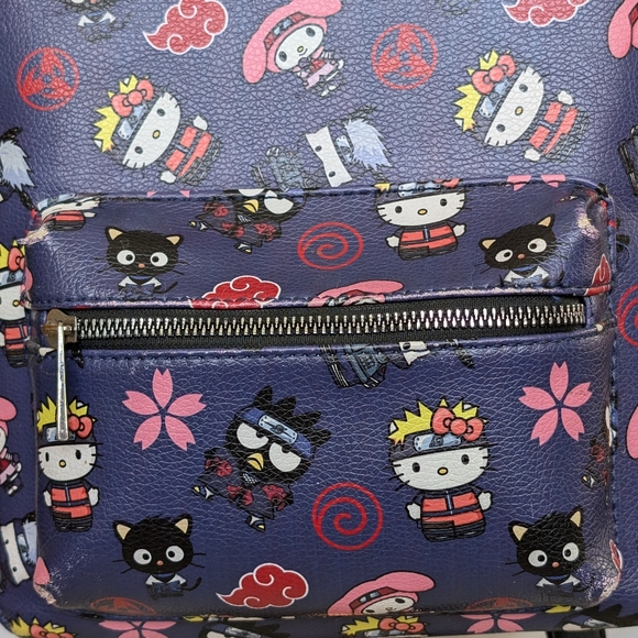 Naruto Shippuden x Hello Kitty And Friends Character Mini Backpack - Picture 5 of 14